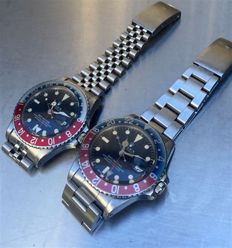 rolex gmt blu e rosso bracciale jubilee|rolex oyster vs jubilee.